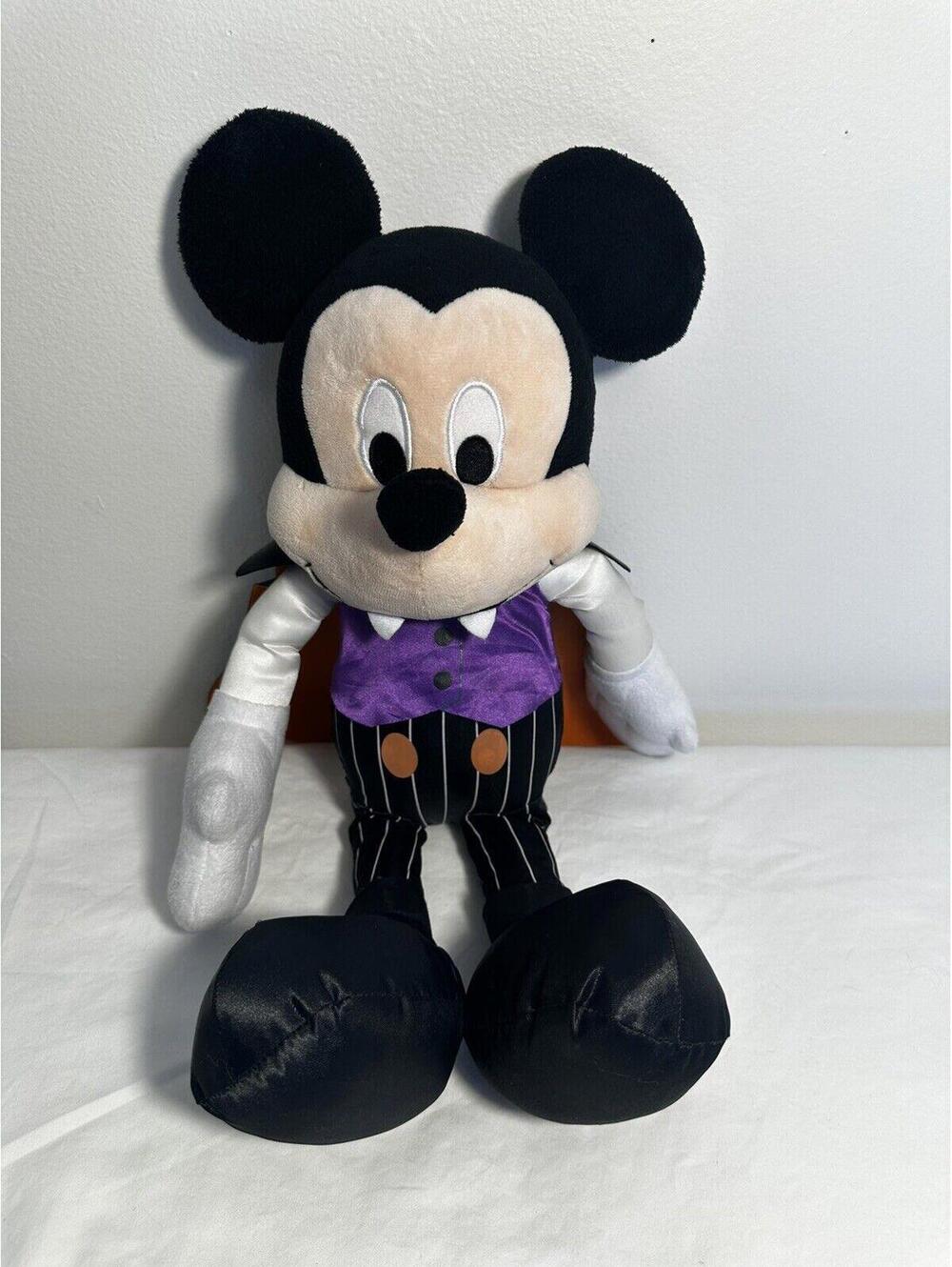 Disney Halloween Mickey Mouse Vampire 19" Plush